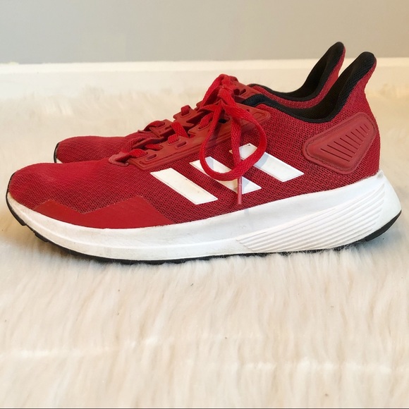Adidas Red SHW 675001 Cloudfoam Running Sneaker Shoe, size 4 - Picture 3 of 8